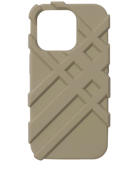 Check iPhone 15 Pro Case in Blush 